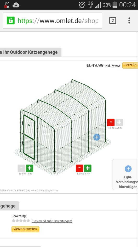 Katzengehege - bauen oder fertig kaufen? | Katzenforum.at seit 2009